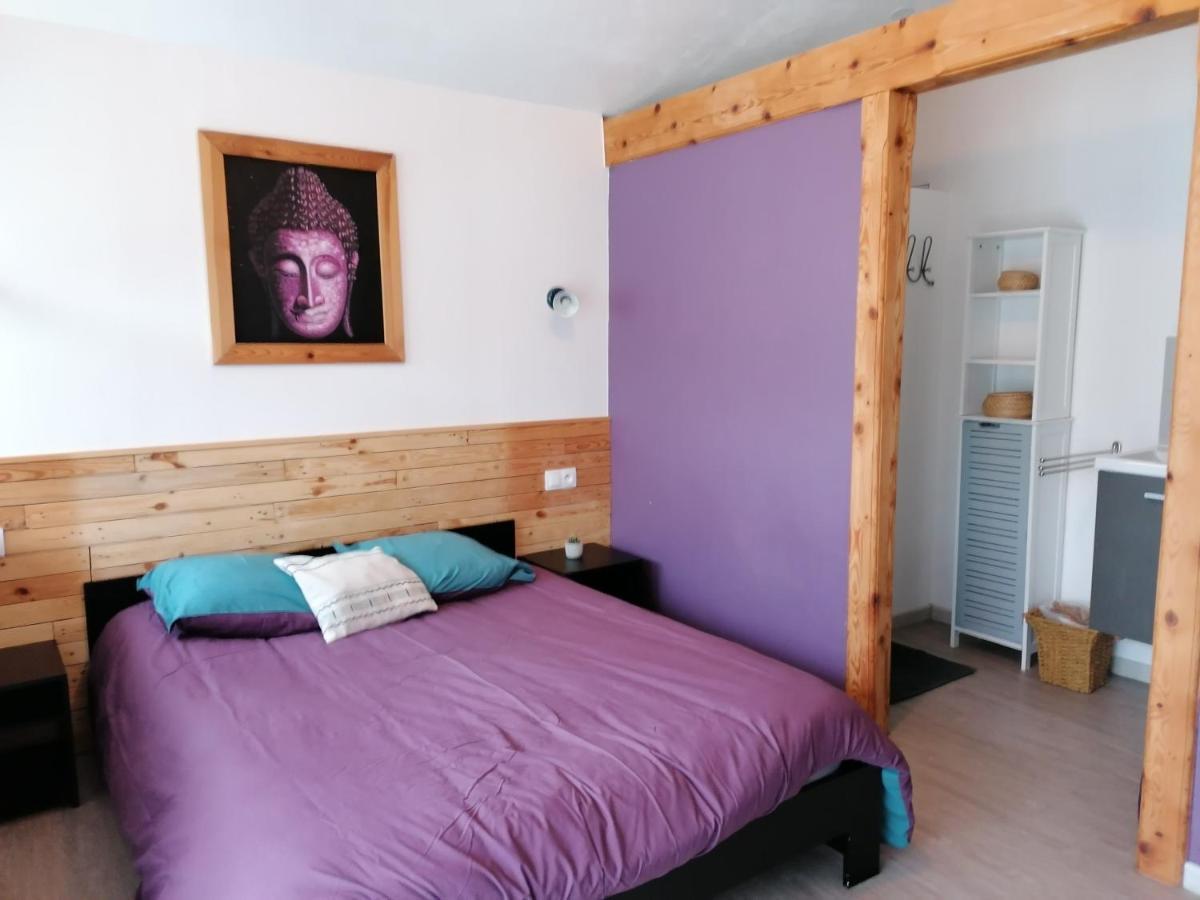 Chambre Avec Jacuzzi Privatif "Le Pecher" Saillans  Exteriör bild